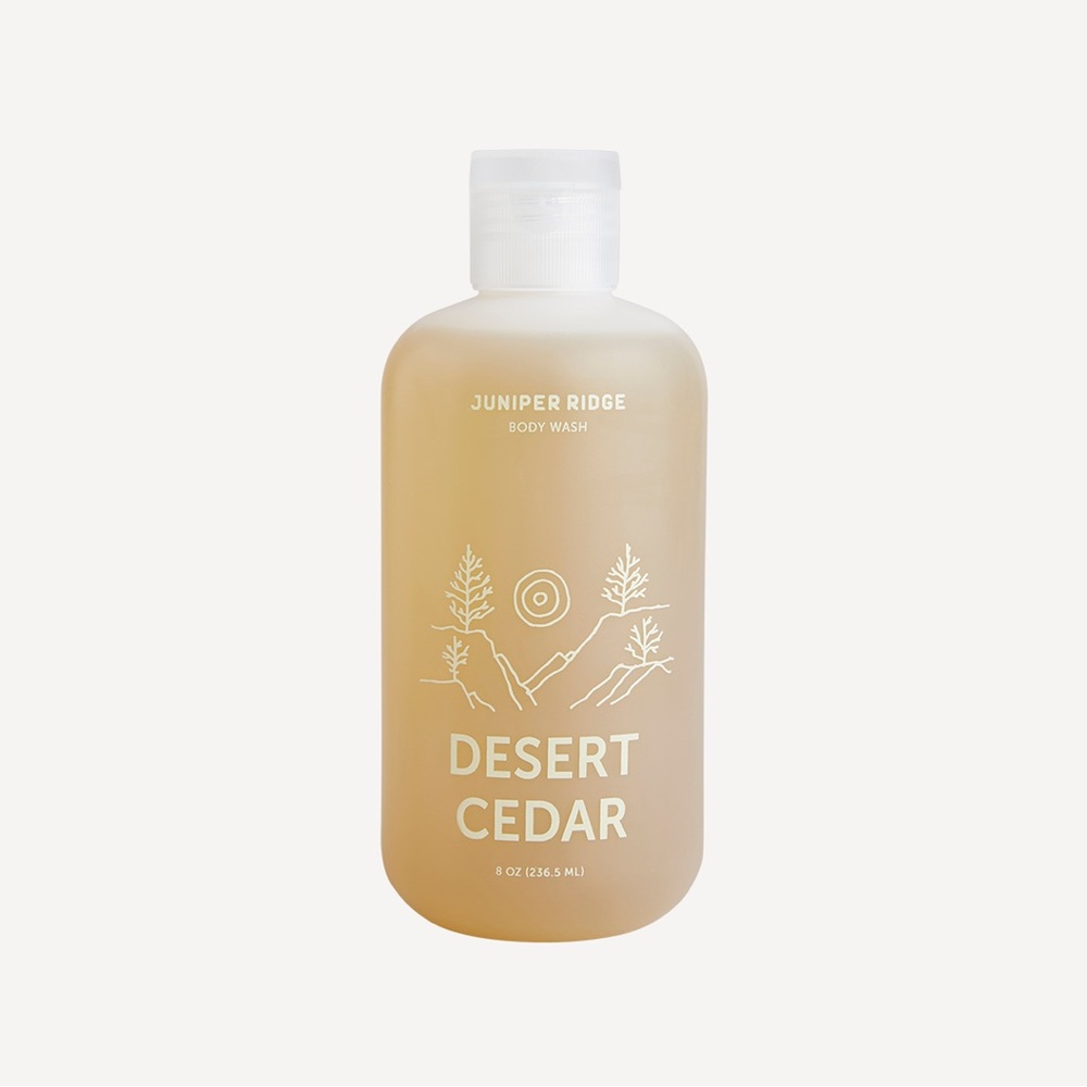 NWT JUNIPER RIDGE DESERT CEDAR BODY WASH, 8 OUNCES